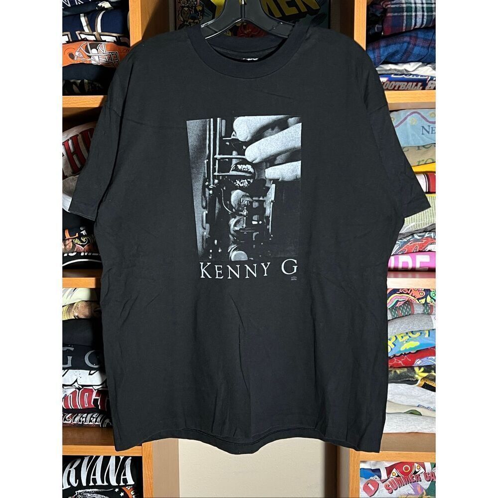 Vintage 90s Kenny G Breathless Smooth Jazz Tour Tee